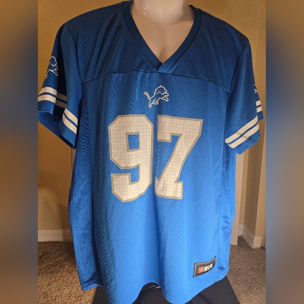 Aidan Hutchinson Jersey Blue #97 Detroit LionsJersey Size 2XL. Mint condition